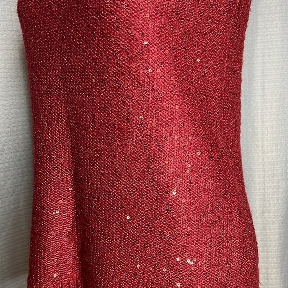 ANNE KLEIN XS WINE COLORED TANK TOP - Picture 4 of 7